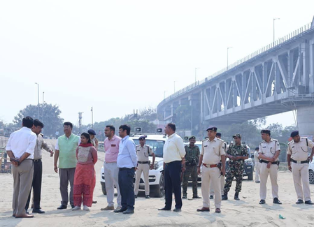 पटना में चैती छठ को लेकर तैयारी अंतिम चरण में, आठ छठ घाट असुरक्षित घोषित