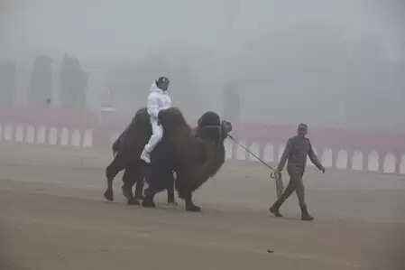 दिल्ली : पहली बार कर्तव्य पथ पर कदमताल करेंगे डबल हंप बैक्ट्रियन ऊंट