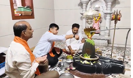 केंद्रीय गृह मंत्री अमित शाह के जन्मदिन पर गांधीनगर में भाजपा का सेवा संकल्प, विशेष पूजा का भी आयोजन