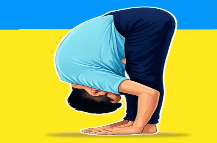 दिन भर थकान-तनाव, अकड़न और खराब पाचन? पादहस्तासन के पास है समाधान
