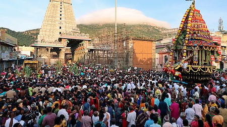 तमिलनाडु: तिरुवन्नामलाई 'कार्तिगई दीपम' उत्सव के लिए तैयार, 50 लाख से अधिक श्रद्धालुओं के आने की उम्मीद