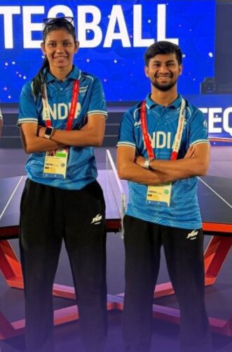 एशियन गेम्स 2026: ब्रॉन्ज मेडल के लिए खेलेगी क्विंसी और इमरान बेग की जोड़ी, रेपचेज मैच में दर्ज की जीत