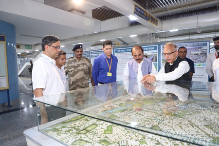 केंद्रीय राज्य मंत्री ने किया नमो भारत कॉरिडोर का दौरा, यात्रियों की सुविधाओं का लिया जायजा