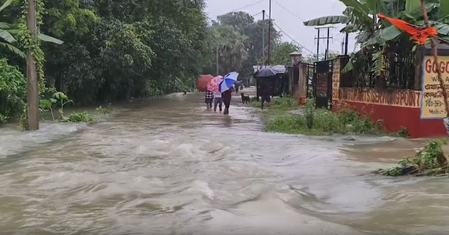 बंगाल : लगातार बारिश का कहर, बांकुड़ा में मिट्टी के दो मकान ढहने से तीन लोगों की मौत