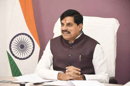 મધ્યપ્રદેશના શુજાલપુરમાં મુખ્યમંત્રીના કન્યા વિવાહમાં 200 યુગલોએ લગ્ન કર્યા.