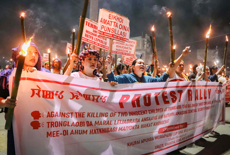 मणिपुर बंद से जनजीवन अस्त-व्यस्त; नागाओं ने आंदोलन का आह्वान किया