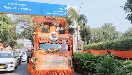 नितिन नवीन के स्वागत में सजी नवाबों की नगरी लखनऊ