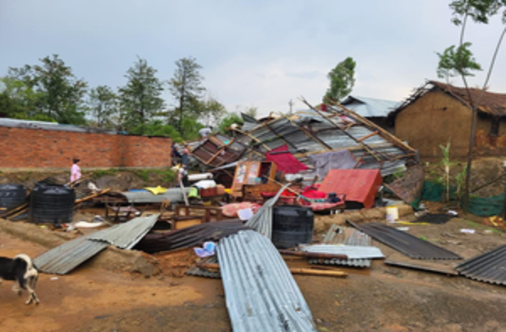 मणिपुर में भारी बारिश, ओलावृष्टि के बाद शैक्षणिक संस्थान दो दिन के लिए बंद