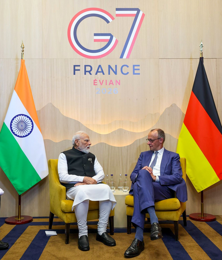 भारत-जर्मनी राजनयिक संबंधों के 75 साल, प्रधानमंत्री मोदी ने चांसलर मर्ज से की बात