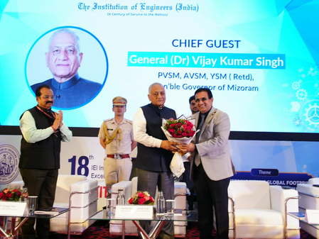 पूर्वोत्तर का चुनौतीपूर्ण भूभाग और रणनीतिक स्थान इंजीनियरिंग नवाचार के बड़े अवसर देता है: मिजोरम के राज्यपाल