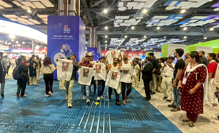 केंद्रीय मंत्रियों ने एआई समिट में हुए विरोध प्रदर्शन पर राहुल गांधी की आलोचना की