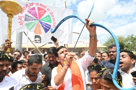 बेल्लारी चलो पदयात्रा कर्नाटक सरकार और सीएम को जगाने के लिए : बीवाई विजयेंद्र