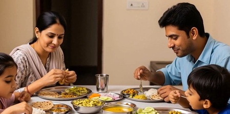 संतुलित थाली ही है स्वस्थ जीवन का आधार, जानिए क्या और कितना खाएं?