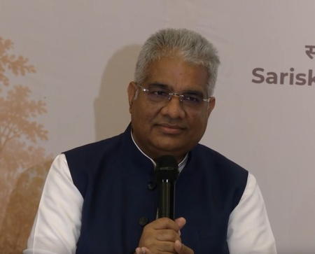 सरिस्का टाइगर पुनर्स्थापन के 18 वर्ष पूरे, भूपेंद्र यादव बोले-बाघों की वापसी प्रकृति के पुनर्जागरण की प्रेरक कहानी