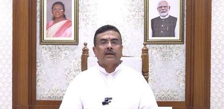 पीएम मोदी के 25 साल के सेवा काल पर हर घर में जलाएं 'आशीर्वाद का दीया' : सुवेंदु अधिकारी