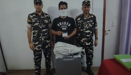 भारत-नेपाल बॉर्डर पर चांदी की तस्करी में जयपुर का शख्स गिरफ्तार, एसएसबी ने की कार्रवाई