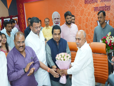 मध्य प्रदेश में पूर्व कांग्रेस नेता राकेश सिंह यादव भाजपा में शामिल हुए