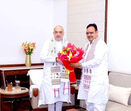 राजस्थान के मुख्यमंत्री विधानसभा सत्र से पहले दिल्ली पहुंचे, गृह मंत्री अमित शाह से मुलाकात की