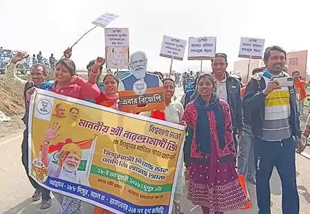 सिंगूर में पीएम मोदी के आगमन से पहले कार्यकर्ताओं में जोश, बोले-अब टीएमसी का पत्ता साफ