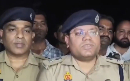 गाजियाबाद में पुलिस और बदमाशों में मुठभेड़, 50 हजार का इनामी बदमाश ढेर