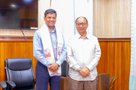मणिपुर: मुकेश सिंह 1 जून को डीजीपी का पदभार संभालने के लिए इंफाल पहुंचे