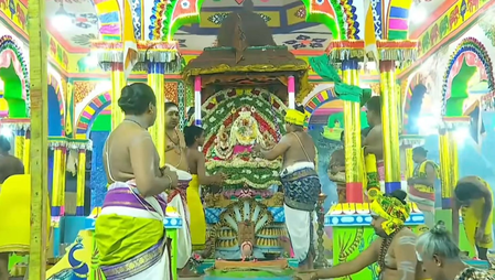 मदुरै: अरुलमिगु सुब्रमण्यम स्वामी मंदिर में 'कुंभाभिषेकम' भव्य रूप से संपन्न, 5,000 से अधिक श्रद्धालु हुए शामिल