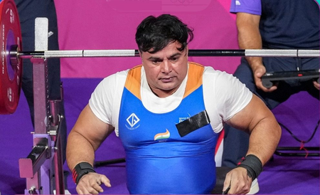 कॉमनवेल्थ गेम्स 2026: पैरा-पावरलिफ्टिंग में पदक से चूका भारत, अशोक मलिक चौथे स्थान पर रहे