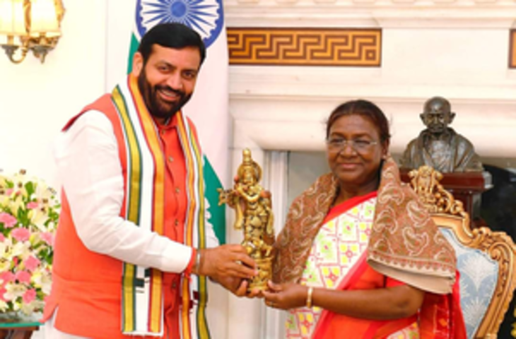 राष्ट्रपति मुर्मू, पीएम मोदी, जेपी नड्डा, अमित शाह और राजनाथ से मिले नायब सैनी