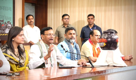 सपा के 34 साल के सफर में काम कम, कांड-कारनामे ज्यादा: पंकज चौधरी