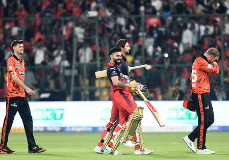 आईपीएल 2026 : एसआरएच के खिलाफ जीत के साथ आरसीबी ने रचा इतिहास, आरआर का तोड़ा रिकॉर्ड