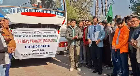 उधमपुर के 35 किसानों का पंजाब में एक्सपोजर विजिट, सीखेंगे मॉडर्न फार्मिंग