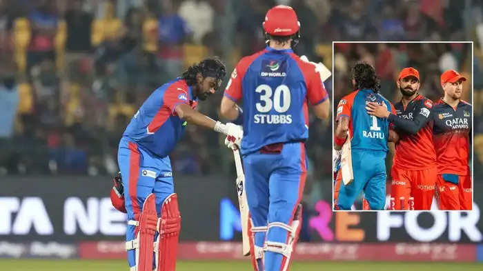 केएल राहुल ने दिखा दिया कौन है चिन्नास्वामी का असली टाइगर, जीत का ऐसा जश्न देख विराट का लटक गया चेहरा