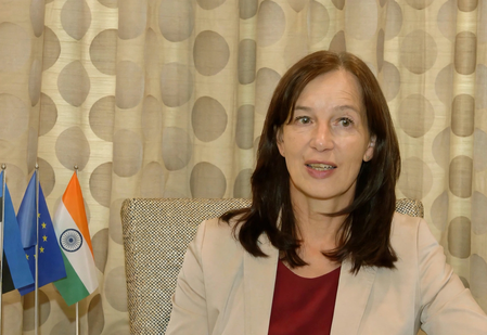 भारत के साथ संबंधों में आया नया मोमेंटम, एफटीए से मिलेगी रफ्तार: एस्टोनिया की राजदूत कारेलसोहन
