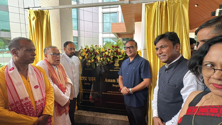 मुख्यमंत्री सरमा ने बेंगलुरु में 71 करोड़ रुपए की लागत से बने असम भवन का उद्घाटन किया