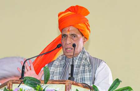 राजनाथ सिंह ने 'एक राष्ट्र, एक चुनाव' को भैरों सिंह शेखावत की सोच से जोड़ा