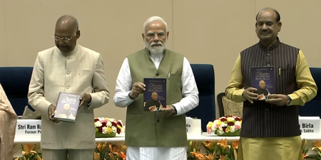 प्रधानमंत्री मोदी ने पूर्व राष्ट्रपति रामनाथ कोविंद की 'आत्मकथा' का किया विमोचन