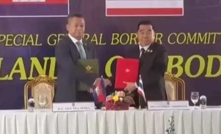 चीन ने कंबोडिया और थाईलैंड के संयुक्त युद्धविराम घोषणापत्र का स्वागत किया