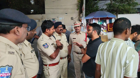 हैदराबाद : पुलिस ऑपरेशन के दौरान 23 विदेशी गिरफ्तार, अवैध रूप से रहने के आरोप
