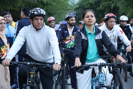 'संडे ऑन साइकिल' फिटनेस और अनुशासन का जश्न है: रक्षा खडसे