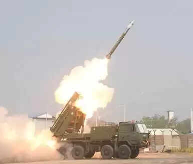 डीआरडीओ ने लंबी दूरी के पिनाका रॉकेट का पहला सफल उड़ान परीक्षण किया