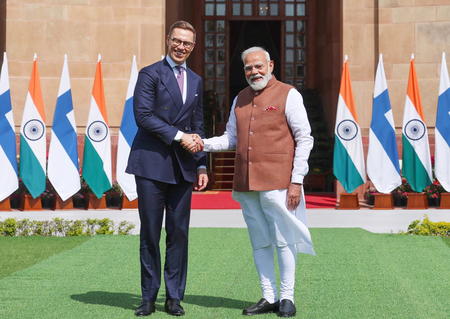 भारत-फिनलैंड की रणनीतिक साझेदारी को डिजिटलीकरण और स्थिरता का रूप दे रहे : पीएम मोदी