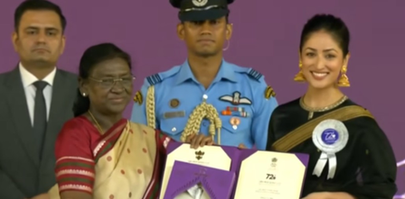 72वां राष्ट्रीय फिल्म पुरस्कार : यामी गौतम को 'आर्टिकल 370' और कार्तिक आर्यन को फिल्म 'चंदू चैंपियन' के लिए मिला सम्मान