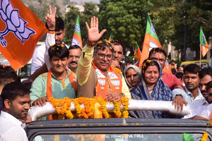 भाजपा के राज्यसभा उम्मीदवार सतीश पूनिया और अलका गुर्जर आज करेंगे नामांकन