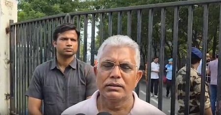 अभिषेक बनर्जी के खिलाफ एफआईआर पर मंत्री दिलीप घोष का जवाब, बोले- 'पुलिस तैयार, न्याय जरूर होगा'