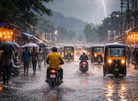 गुवाहाटी में अगले 3-4 दिनों तक भारी बारिश की संभावना, आईएमडी ने जारी किया अलर्ट