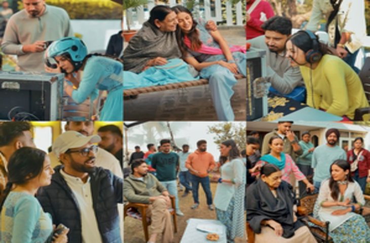 शहनाज गिल ने दिखाई 'इक कुड़ी' के पीछे की झलक, हर पल को बताया जादुई