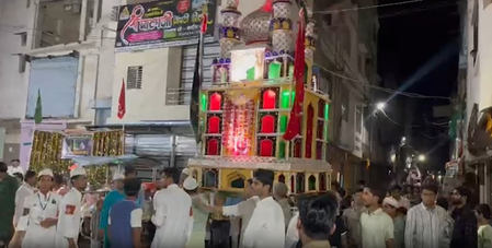मध्य प्रदेश: मुहर्रम के जुलूसों से पहले भोपाल समेत राज्य के कई हिस्सों में भारी सुरक्षा बल तैनात