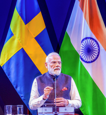 भारत और स्वीडन साझेदारी एक अधिक समृद्ध और प्रगतिशील दुनिया के निर्माण में सार्थक योगदान देगी: नरेंद्र मोदी