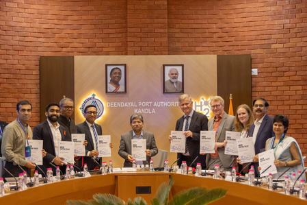 कंडला ग्रीन हाइड्रोजन कॉन्क्लेव 2026 का आयोजन, भारत के पहले 1 मेगावाट ग्रीन हाइड्रोजन प्लांट के प्रतिनिधियों ने किया दौरा