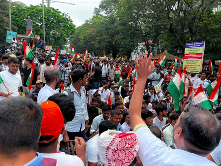 रांची में छात्रों की 'अगस्त क्रांति' में जिद, जुनून और आक्रोश और विरोध के कई रंग